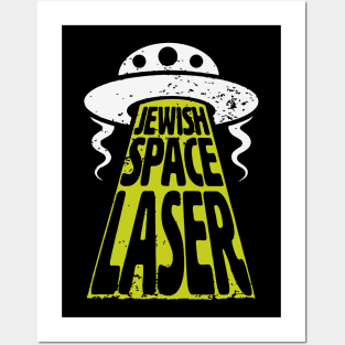 Jewish Space Laser Funny Parody Posters and Art